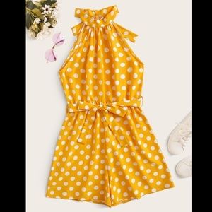 Polka Dot Romper 2XL